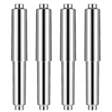 4PCS Universal Spring Loaded Toilet Paper Holder Roller Rod Replacement