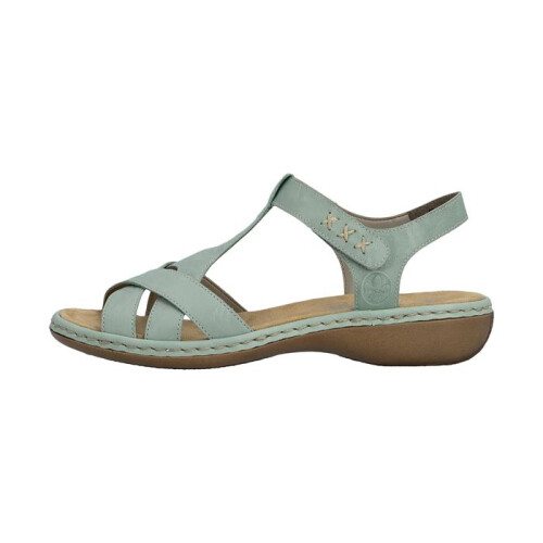 Rieker Sandales Cuir Rieker Massa - Vert