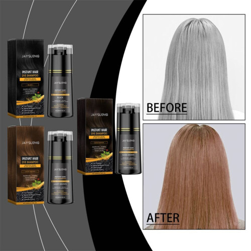 (Type #1) Jaysuing Instant Haarkleurshampoo Haarkleurshampoo Plantaardig extract 2