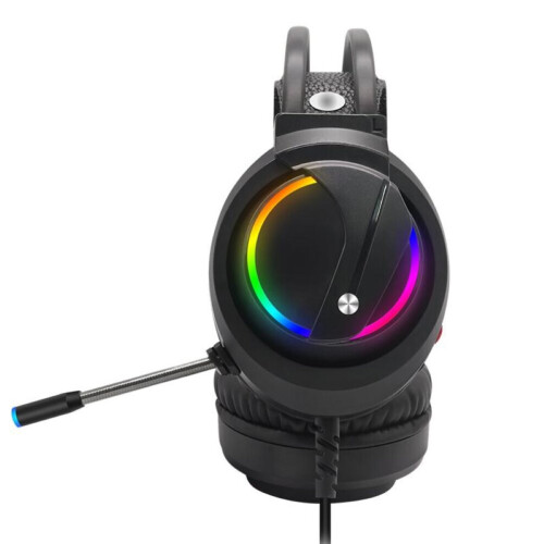 (USB) K1 Comfortabele bedrade gamingheadset met microfoon voor PS4 en pc 2
