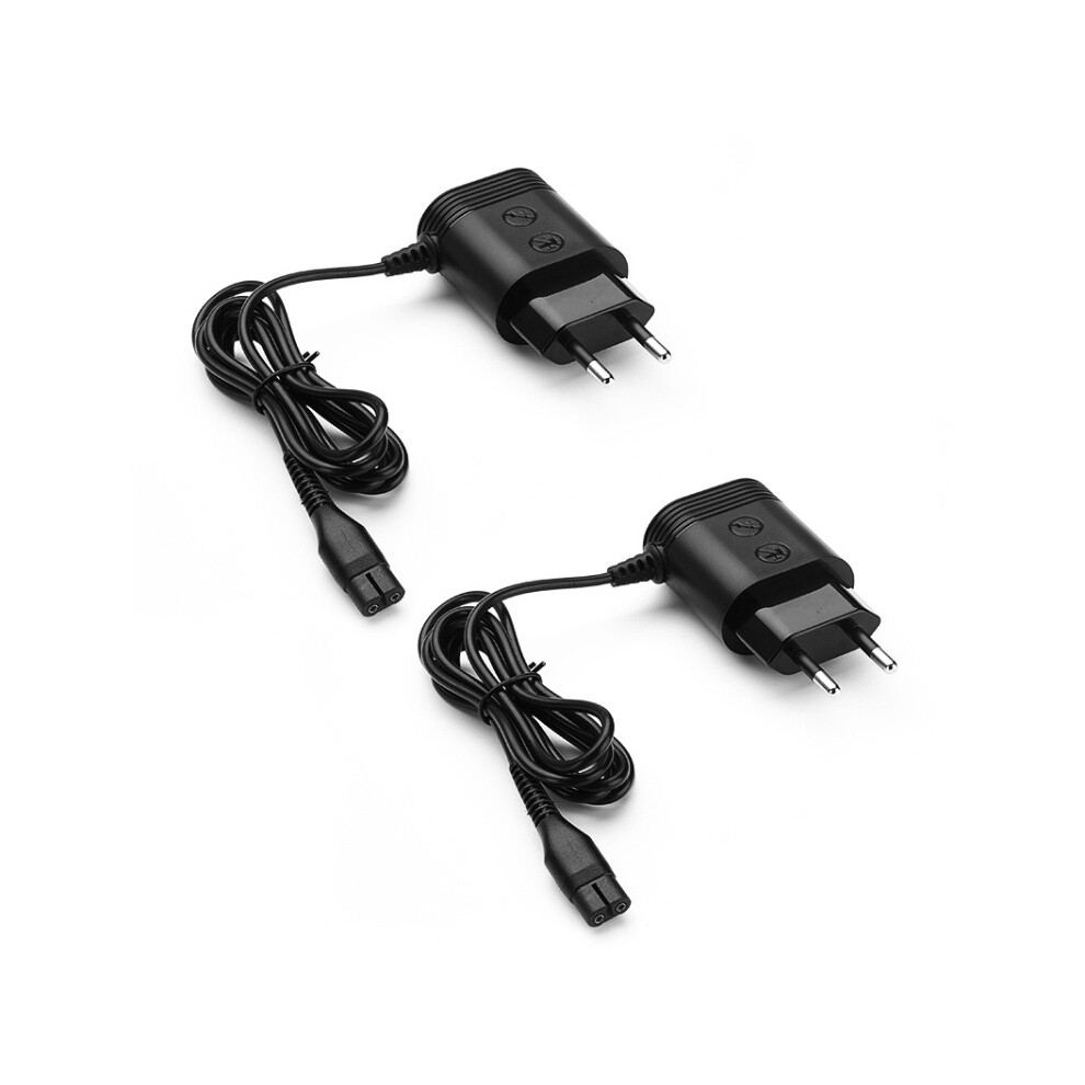 2pcs A00390 4.3V 70mA Shaver EU Plug Charger For S300 / S511 / S520 / S1010 / S1000 / YQ308