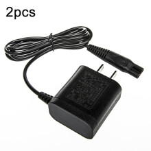 2 Stück HQ850 8V Rasierer-Ladegerät-Adapter für PHILIPS HQ915, HQ916, HQ988, HQ909, S5077, US-Stecker