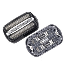 For Braun Series 3 Replacement Foil & Cutter 32B Precision Welded Stainless Steel Shaver Head(Black)