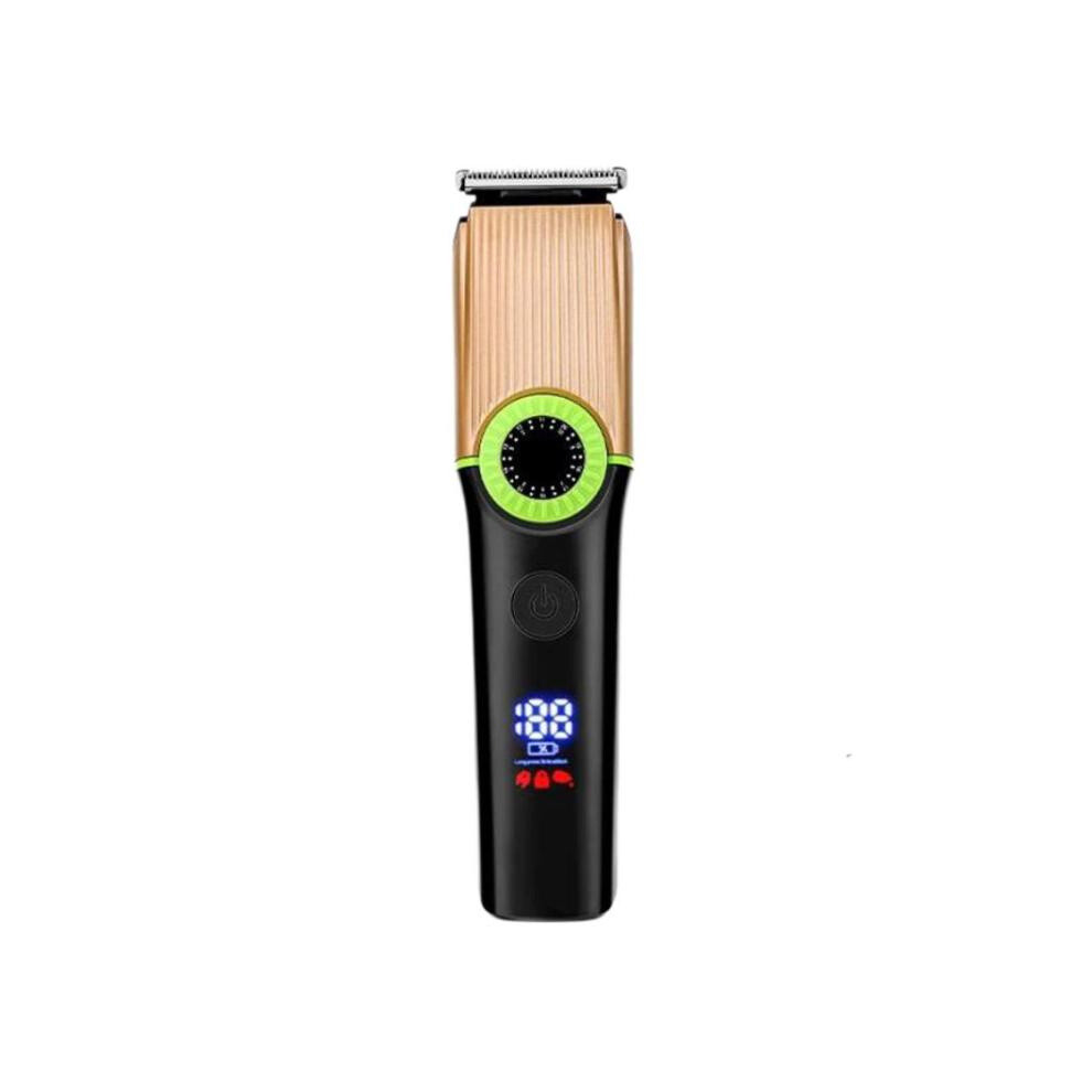 Black In 1 Multifunctional Rechargeable Hair Clipper With Digital Display Ipx6 Waterproof Nose & Body Hair Trimmer(Black)