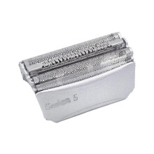 Compatible with Braun 5/8000/51S/51B series WF2S/5760/530/550 shaver foil cover (silver).