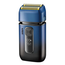 VGR V-362 5W USB Παλινδρομική Ηλεκτρική Ξυριστική Μηχανή με Φαλακρή Κεφαλή (Σκού
