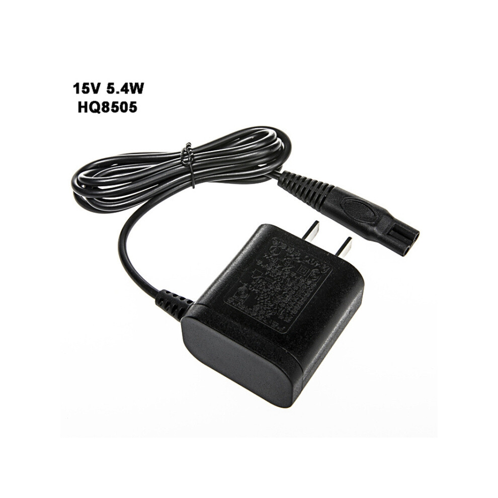 2pcs HQ8505 15V 5.4W Shaver Adapter Charger for PHILIPS HQ8500 HQ6070 HQ6075 HQ6090 PT860 AT890,US Plug