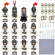 Army Minifigures Set The Medieval Crusaders Ideal Addition for Medieval Era