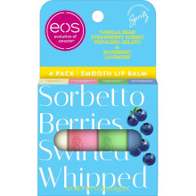 eos Lip Balm Variety Pack 0.14 oz, 4-Pack