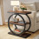 Tribesigns Tribesigns Narrow Side Table with 3 Storage Shelves 3