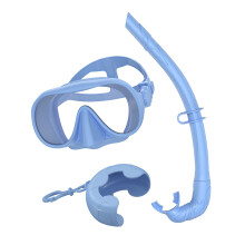 Scubas Diving Mask Spearfishing Freediving Water-light blue