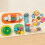 Educational Wooden Busy Game Board With Multiple Rattles For 5