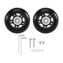 2 Set Luggage Wheels Axles Wrench Repair Kit OD 68mm