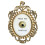 European Retro Ring Mini Press Champagne Button Doorbell 1