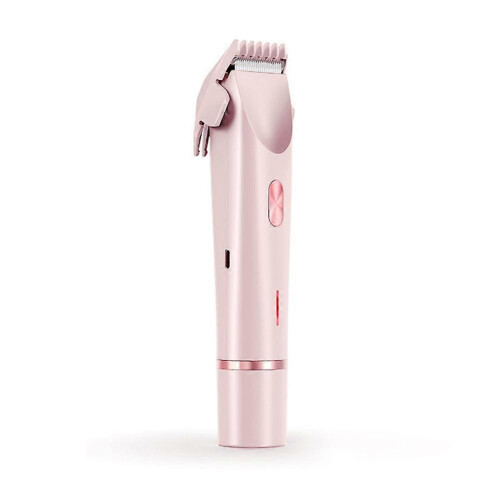 Rifinitore elettrico 2 in 1 per zona bikini e corpo, ideale per viso, ascelle e gambe.