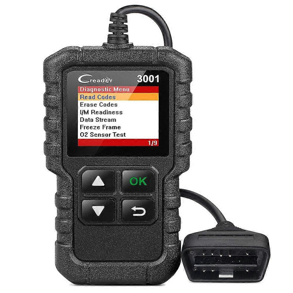 LAUNCH Creader 3001 OBD2 Scanner Engine Diagnostic Tool Check Engine Light Code Reader
