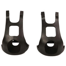 Zehenclip-Fahrradpedale mit Käfigen, verbesserte Stabilität, Ersatzadapter für Spinning-Bikes