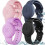 pezzi Braccialetti in silicone impermeabili per bambini con custodia Airtag 1