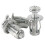 15pcs M4-M8 Stainless Steel Petal Lock Nuts 1