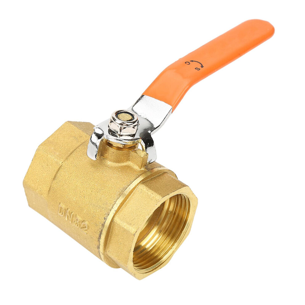 Brass Ball Valve Dn32 1-1/4" Bsp 1.6Mpa For Water Oil Gas 5996097223567