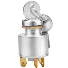 Ignition Switch 4-Position ON/OFF Key Control 12V Universal Engine Start Oi-FRIS