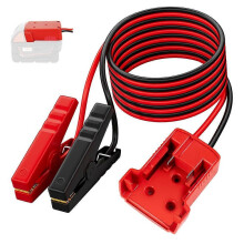 Milwaukee 18V Battery Jumper Cables 12AWG Auto Booster Adapter