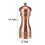 2026 Olde Thompson Copper Pepper Mill & Salt Shaker Set 2