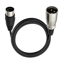 MIDI or XLR DIN 5P Male to XLR Male Cables 2025