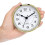 3.5 Inch Quartz Clock Insert Arabic Numeral Gold Rim Movement 3