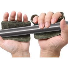 Fitness grip pads voor gewichtheffen, powerlifting, crosstraining en deadlift, 4-vingerige fitnesshandschoenen voor mannen en vrou