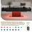 Black Led Coffee Table with 2 Storage Drawers 5