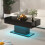 Black Led Coffee Table with 2 Storage Drawers 8