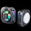 Universal telefonkøler magnetisk med digitalt display RGB-lys 2