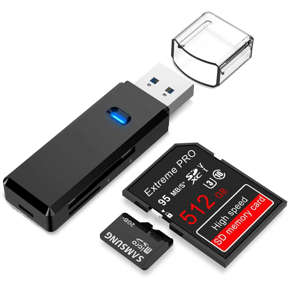 Sd Card Reader Usb 3.0 | Micro Sd Sdhc Sdxc Mmc | Laptop Macbook External Camera 7750123654781
