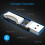 SD Card Reader USB 3.0 | Micro SD SDHC SDXC MMC | Laptop MacBook External Camera 2