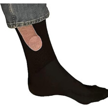 Calcetines novedosos al descubierto para mujeres y hombres. Calcetines divertidos y novedosos.