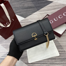 Gucci Embossed Leather Clutch 837373 20×13×6cm