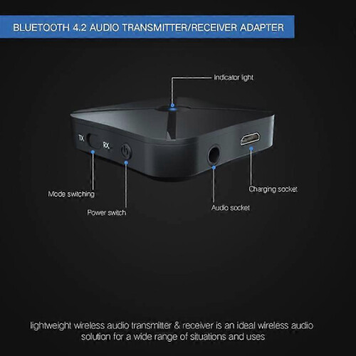 Δέκτης Bluetooth BLS-B11 NFC 5.0 3.5mm Jack Aux Stereo Ασύρματος Προσαρμογέας Υποστήριξης Μουσικής LL 2