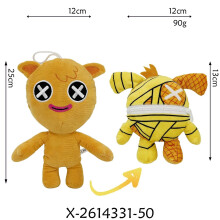 (25cm Yellow Flip) Poppy Playtime Doll for Fans Collectible Gift Chapter 5 Lily Lovebraid Plush Toy