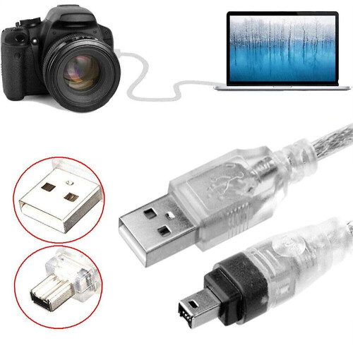 Μαύρη Παρασκευή για Mini DV Καλώδιο δεδομένων USB MiniDV FireWire IEEE 1394 HDV Βιντεοκάμερα για 2