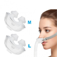 (white, M) P10 Nasal Pillow Replacement Pad – Soft silicone pad for CPAP masks; comfortable, breathable and durable