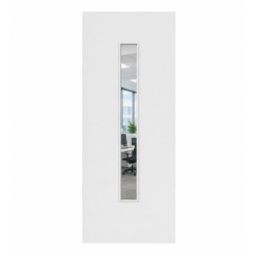 PREMDOR White Primed 1 Long Light Internal FD30 Door