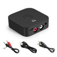 BLS-B11 NFC Bluetooth Receiver 5.0 3.5mm Jack Aux Stereo Wireless Adapter Music Support LL for Car