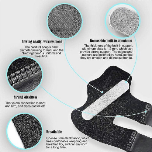 4 Pack Trigger Finger Splints Finger Brace Finger Knuckle Immobilization 2