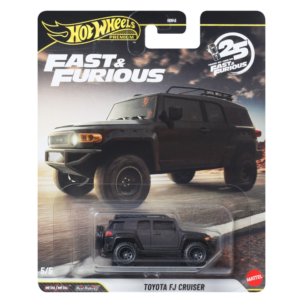 Hot Wheels Premium - Fast & Furious: Toyota Fj Cruiser 5/5 Jhw69