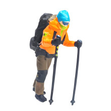 Hiking People Figure Model 1:64 Hand-Woman Walking with p