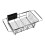 Spacious Kitchen Tool Dryer Rack With Detachable-Black 1