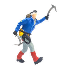 1:64 Scale Hand Painted Resin Collectible-Women s Mountaineeri