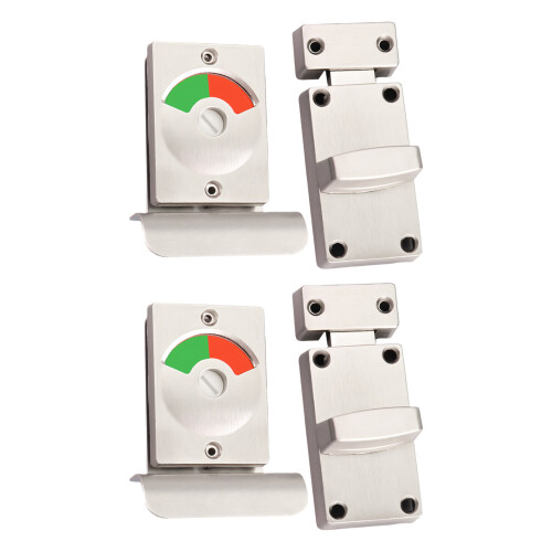 Public Privacy Lock with Indicator Zincs Alloy Bathroom Security