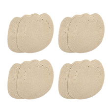 4Pairs Anti Blister Leather Forefoot Cushion Pad Heel-color